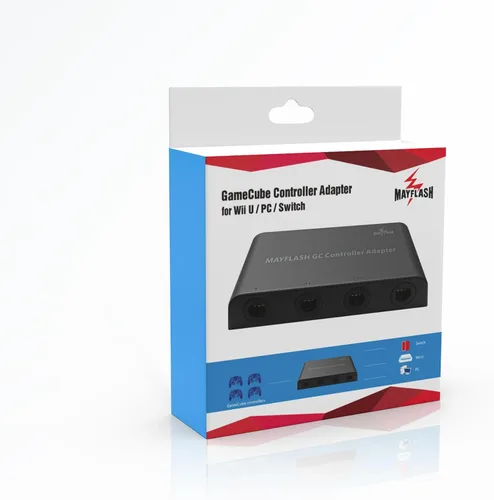 Vista 7 de MAYFLASH Gamecube Controller Adapter for Wii U, PC Windows and Switch/Switch 2, 4 Ports