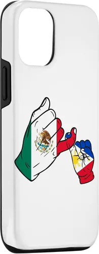 Vista 3 de iPhone 15 Parent and child Mexico Philippines family Case