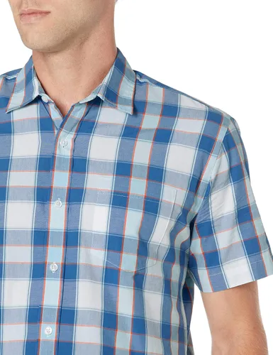 Vista 4 de Men's Regular-Fit Short-Sleeve Poplin Shirt