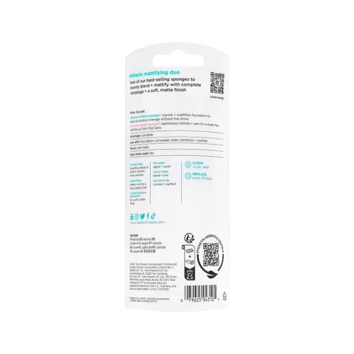 Vista 15 de Real Techniques Miracle - Esponja de maquillaje matificante para base