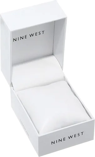 Vista 7 de Nine West Reloj pulsera de malla para mujer