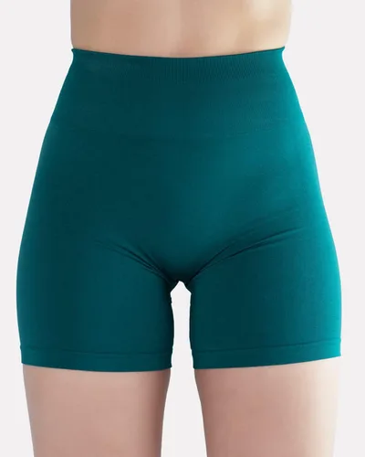 Vista 3 de Aurola Intensify - Pantalones cortos de entrenamiento para mujer, sin costuras, para gimnasio, yoga, correr, deporte, ejercicio activo, fitness