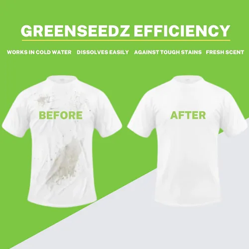 Vista 6 de Greenseedz - Cápsulas de detergente para ropa, 32 unidades, aroma fresco, ecológico, biodegradable, compatible con él, potente eliminación