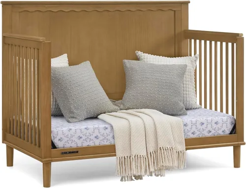 Vista 11 de Delta Children Penelope - Cuna convertible 6 en 1, certificado Greenguard Gold, bellota Acorn