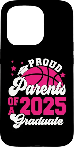 Vista 14 de iPhone XR Parents of a 2025 Graduate Senior Graduation Basketball Case