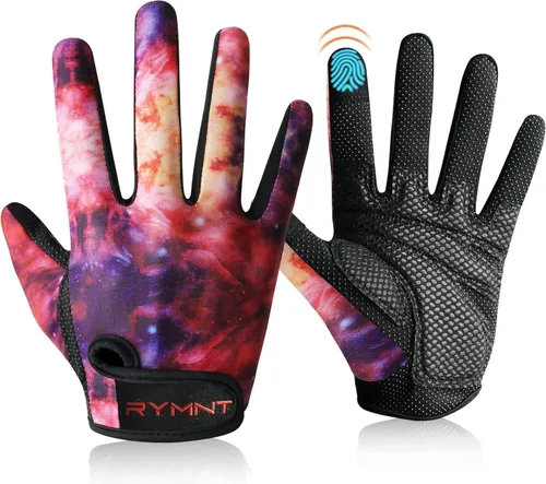 Vista 10 de ZEROFIRE Full Finger Workout Gloves for Women Men - Weight Lifting Gloves with Full Palm Protection & Extra Grip for Women Gym, Weightlifting