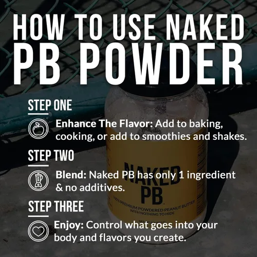 Vista 8 de NAKED Paquete de proteína alimentada con pasto PB: 2LB de cabra y 2LB PB