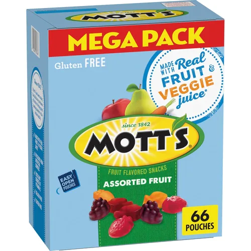Vista 10 de Aperitivos Mott's con sabor a frutas, surtido de golosinas, 0.8 onzas, 40