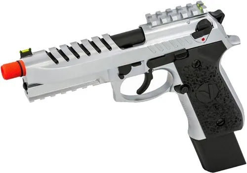 Vista 3 de GoldenBall X Vorsk Airsoft Tactical VM9 Pistola de aire comprimido de gas - Plata
