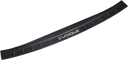 Vista 3 de YIWANG 304 Stainless Steel Car Outside Rear Protector Sill Plate Bumper Frame Trim For Land Rover Range Rover Evoque 2012-2019 Accessories (Black)