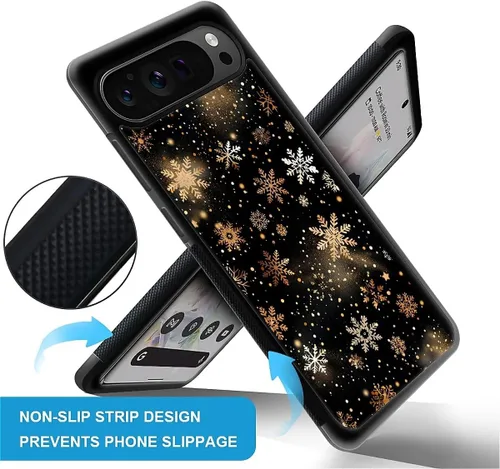Vista 1127 de Compatible con Google Pixel 4A 5G Mobile Case Creative Acrylic Panel trasero Silicona Protección Grip especialmente diseñado para Google Pixel 4A 5G