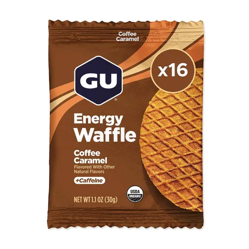 Vista 10 de GU Energy Stroopwafel Campfire S'mores Sports Nutrition Waffle, sin cafeína y lácteos kosher, energía para cualquier entrenamiento, 16