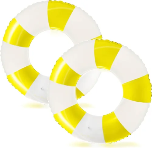 Vista 12 de 2 flotadores inflables para piscina, fiesta, lago, playa, adultos, flotadores, tubos de natación, flotadores para decoración de fiesta de playa