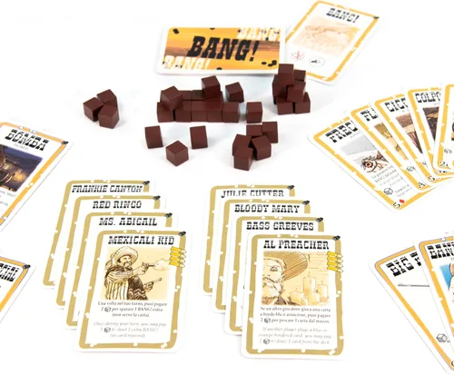 Vista 2 de dV Giochi DA Vinci Bang! Juegos de mesa armados y peligrosos, DVG 9109
