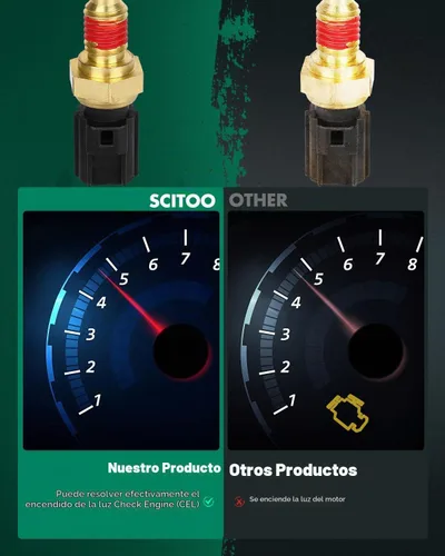 Vista 5 de Sensor de temperatura del refrigerante SCITOO para Ford para F-150 1997