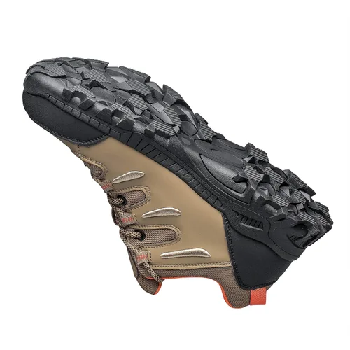 Vista 5 de PDBQ Zapatos de acero del dedo del pie para las zapatillas de deporte impermeables del trabajo de los hombres, zapatos de construcción