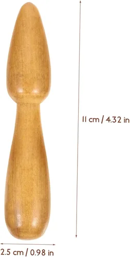 Vista 8 de GLEAVI Sets de palos de masaje de madera Set de herramientas de masaje de mano para pies manos guasha herramienta de alivio de palillos piezas
