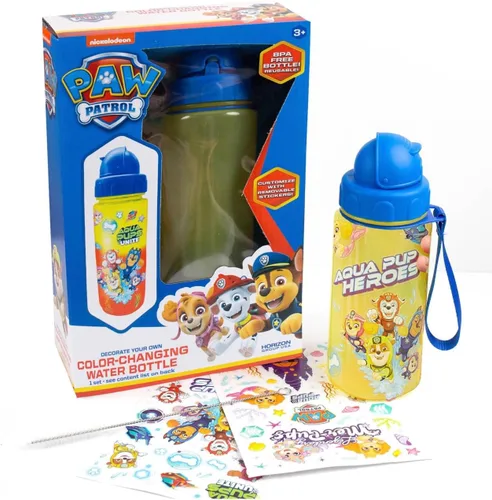 Vista 6 de Baby Shark Decora tu propia botella de agua