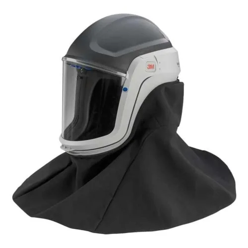Vista 7 de 3M PAPR, Casco Respirador Versaflo M-307, Para Respirador de Purificación de Aire, Visor de Policarbonato Premium con Recubrimiento y Sello Facial