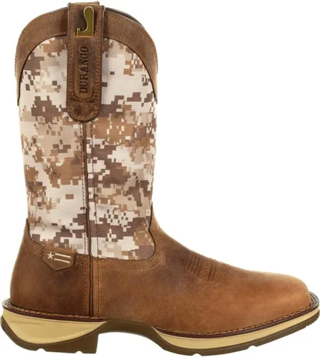 Vista 2 de Durango Desert Camo Pull-on Western Boot