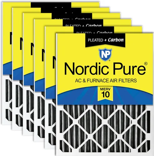 Vista 20 de Nordic Pure 16x20x4 (15_1/2 x 19_1/2 x 3_5/8) Filtro de aire plisado MERV 7, 1 unidad