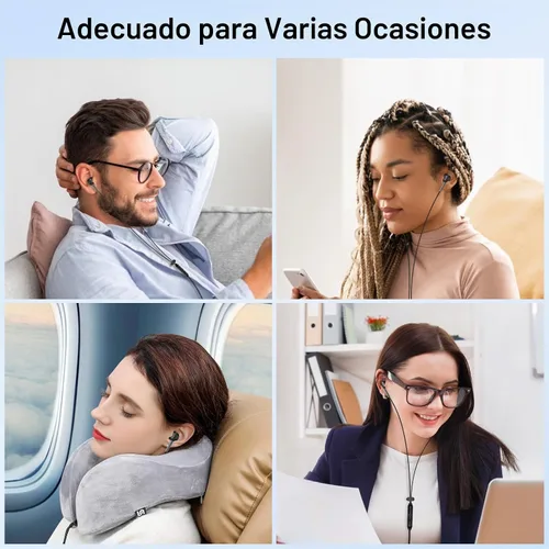 Vista 7 de Auriculares USB C con Cable Earbuds para iPhone 17 Pro Max/Air/16e/16 Pro Max/16 Pro/16 Plus/16/15 Pro Max/15 Pro, Auriculares Tipo C con Cable