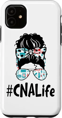 Vista 8 de Messy Bun CNA Life Squad - Carcasa para iPhone 17