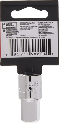 Vista 5 de CRAFTSMAN Adaptador de enchufe de 3/8" a 1/2", 3/8-pulgadas de transmisión, de hembra a macho (CMMT99293)