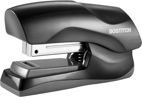 Vista 5 de Bostitch Office EZ Squeeze - Paquete de grapadora resistente de 3 agujeros y grapadora resistente