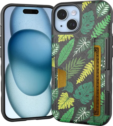 Vista 86 de Smartish Funda tipo cartera para iPhone 11 Pro - Wallet Slayer Vol. 2 [soporte protector delgado] tarjetero (seda) - Black Tie Affair