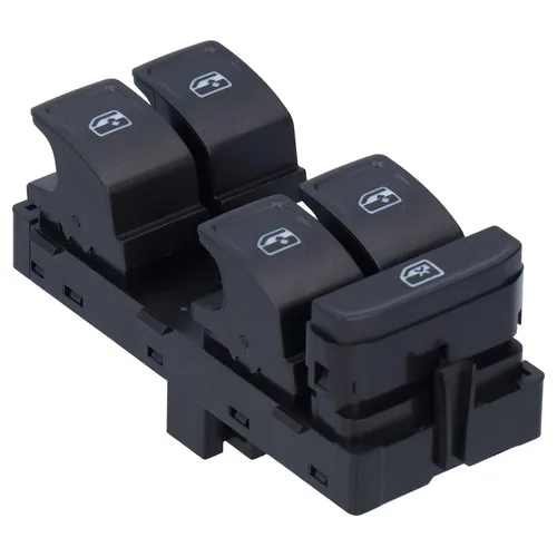 Vista 7 de Aramox Interruptor de elevalunas eléctrico, lado del conductor, interruptor de control de ventana principal, 5G0 959 857 D 5G0959857 apto para Cross