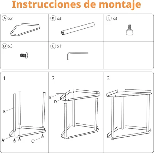 Vista 7 de FLE - Organizador esquinero para encimera de baño, color negro 2 Tier Corner Shelf, Tabletop Mount,Waterproof solid shelf fits bathroom toiletries
