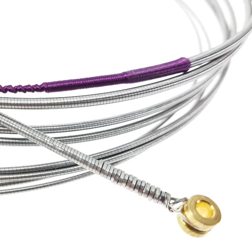 Vista 4 de GHS Strings, Bajos de precisión de 5 cuerdas, de acero inoxidable, bobinado de 37.25 pulgadas, mediano (45-126) (M3050-5)