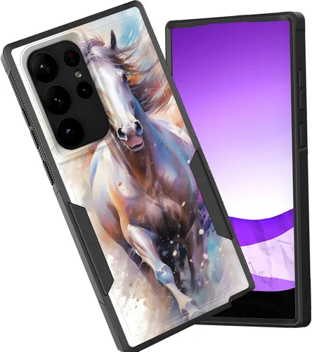 Vista 94 de Funda para Galaxy A15 5G, doble capa híbrida resistente a prueba de golpes, policarbonato duro, silicona suave, TPU, funda protectora para Samsung