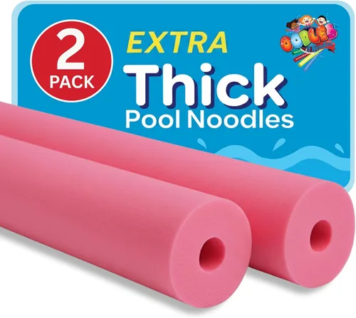 Vista 15 de Oodles of Noodles Foam Pool Swim Noodles 2 Pack, Hollow Core Swimming Foam Tube for Pool Floats, Buoyant for Beach, Water Play, Crafts, DIY Projects