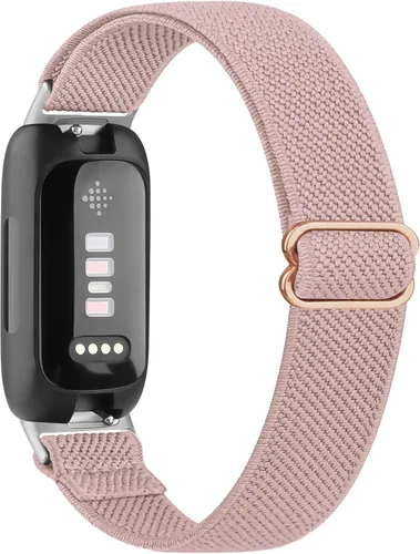 Vista 11 de Meliya Bandas elásticas para Fitbit Inspire 3 para mujeres y hombres, correa de nailon elástica suave y ajustable de repuesto para Fitbit Inspire 3