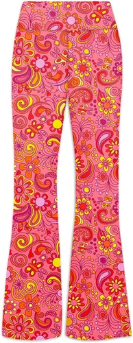Vista 6 de Deerose Pantalones de cintura alta con estampado floral para niñas de 5 a 14 años