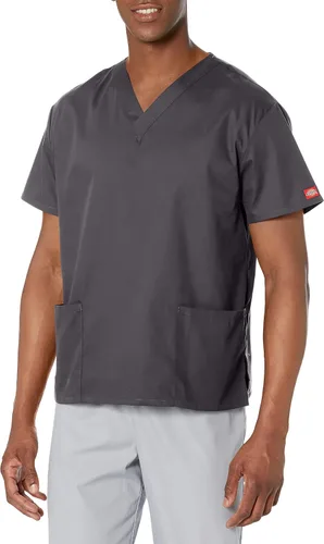 Vista 16 de Dickies EDS Signature - Camiseta quirúrgica para mujer, cuello en V, ajuste Negro