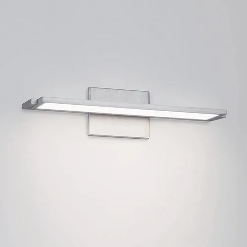 Vista 3 de WAC Lighting dweLED, línea de 18 pulgadas LED tocador de baño o lámpara de pared 3000K en aluminio cepillado