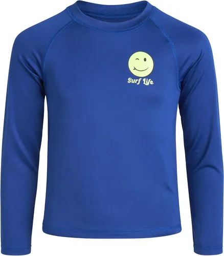 Vista 3 de Big Chill Conjunto de natación para niños Conjunto de natación para niños UPF 50+ Rash Guard manga larga camiseta de natación corto traje de baño