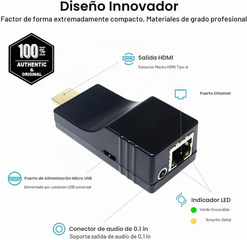 Vista 6 de DDMALL Decodificador video HD de HDMI, decodificador H.265 H.264 SRT para decodificar la cámara y codificador de la corriente del IP, modelo HDD-10