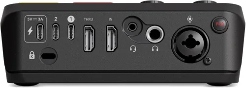Vista 4 de RØDE X Streamer X Interfaz de audio integrada profesional y tarjeta de captura de video 4K con conectividad XLR, HDMI y TRRS para streaming