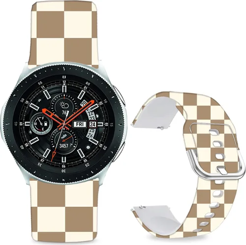 Vista 14 de Correas de reloj de dibujos animados de 0.787 in compatibles con Samsung Galaxy Watch 7/6/5/4 40/1.732 in/Galaxy Watch 1.654 in, correas deportivas