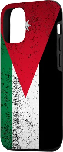 Vista 2 de iPhone 14 Grunge Jordan Flag Vintage Amman Western Asia Jordanian Gift Case