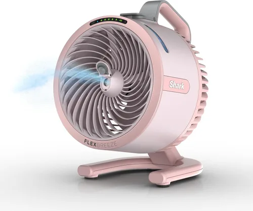 Vista 17 de Shark FlexBreeze HydroGo Pro FA056 - Ventilador de nebulización portátil Grafito