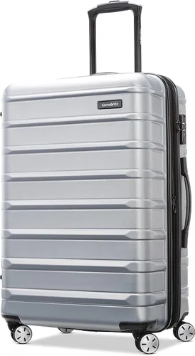 Vista 59 de Samsonite Omni 2 - Equipaje rígido extensible con ruedas giratorias, Plateado (Arctic Silver)