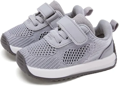 Vista 3 de BMCiTYBM Zapatos para caminar para bebés y niños pequeños, zapatillas para niñas y niños