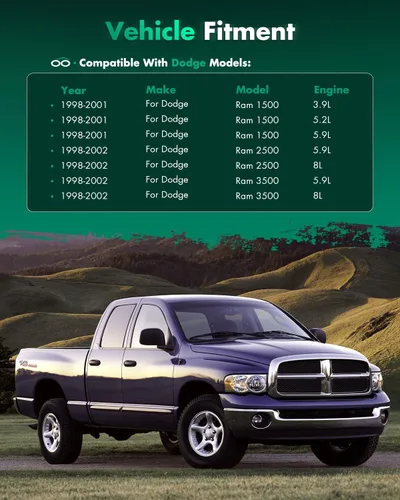 Vista 5 de SCITOO Compatible con bomba de combustible E7111M, montaje eléctrico para Dodge Ram 1500 V8-5.2L/5.9L 2001-1998