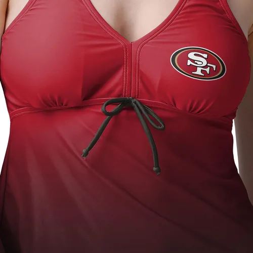 Vista 368 de FOCO Women's NFL Team Logo Ladies Bathing Swim Wear Suit