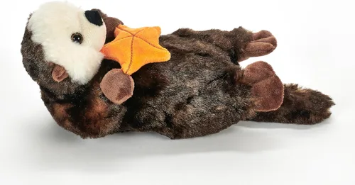 Vista 3 de The Petting Zoo - Nutria marina de peluche, juguete de felpa, regalos para niños, Animales salvajes del océano, Colección Wild Onez, Juguetes